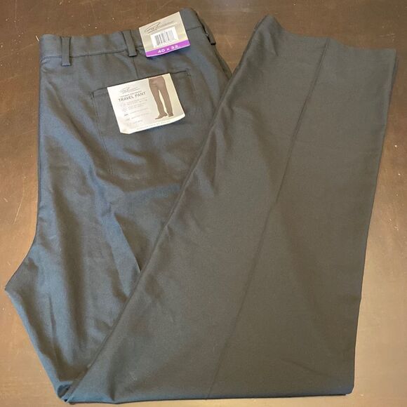 NWT Greg Norman 4-Way Stretch Moisture Wicking Travel Pant Black Size: 40x32 - Picture 2 of 8